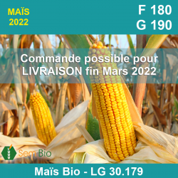 Semence biologique Maïs LG 30.179