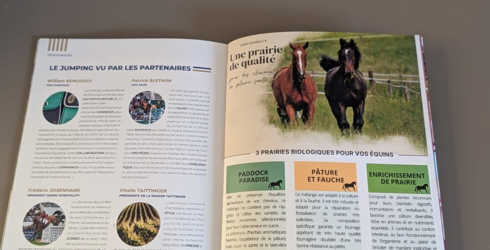 Retrouvez-nous dans le programme officiel du Jumping de La Baule