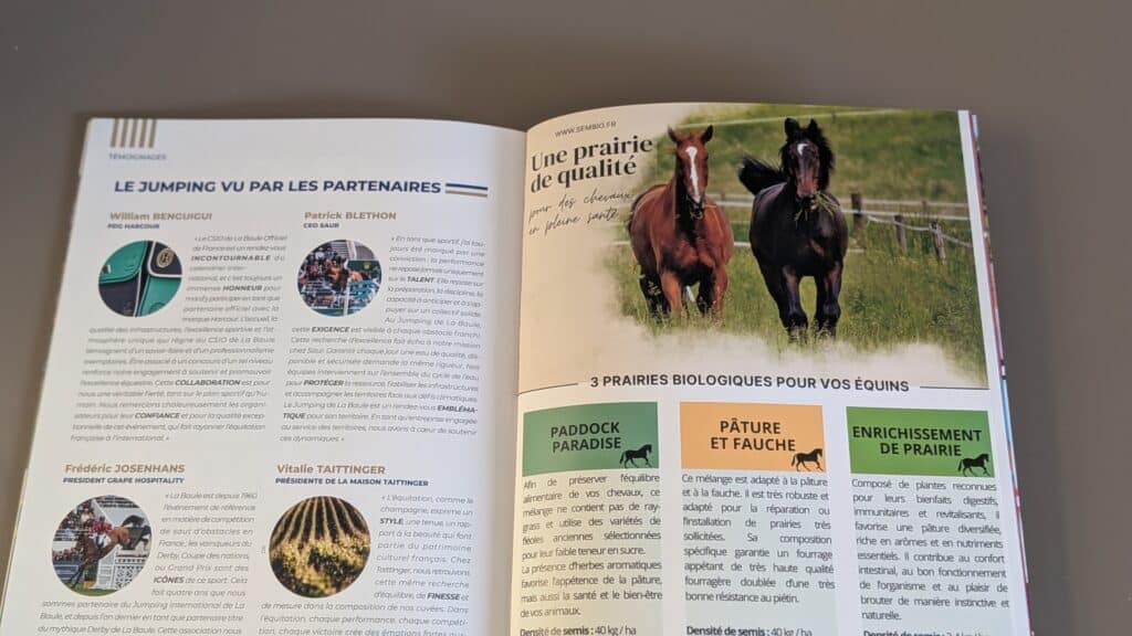 Retrouvez-nous dans le programme officiel du Jumping de La Baule